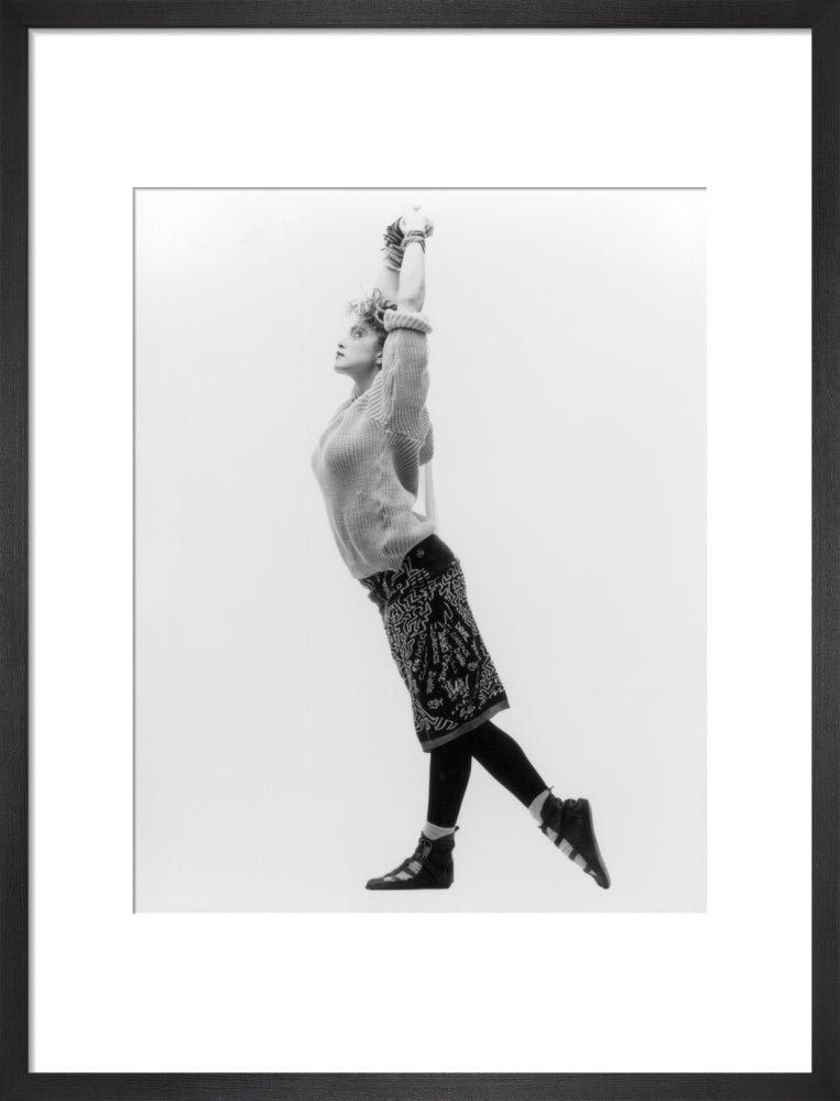 Madonna portrait print (art print, medium, black frame)