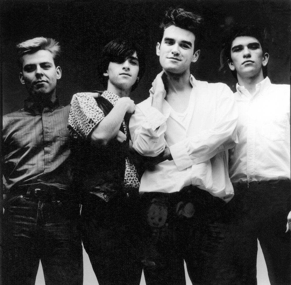 The smiths (andy rourke; johnny marr; morrissey; mike joyce) portrait print