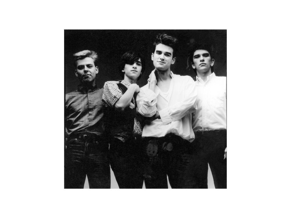 The smiths (andy rourke; johnny marr; morrissey; mike joyce) portrait print (art print, medium, no frame)
