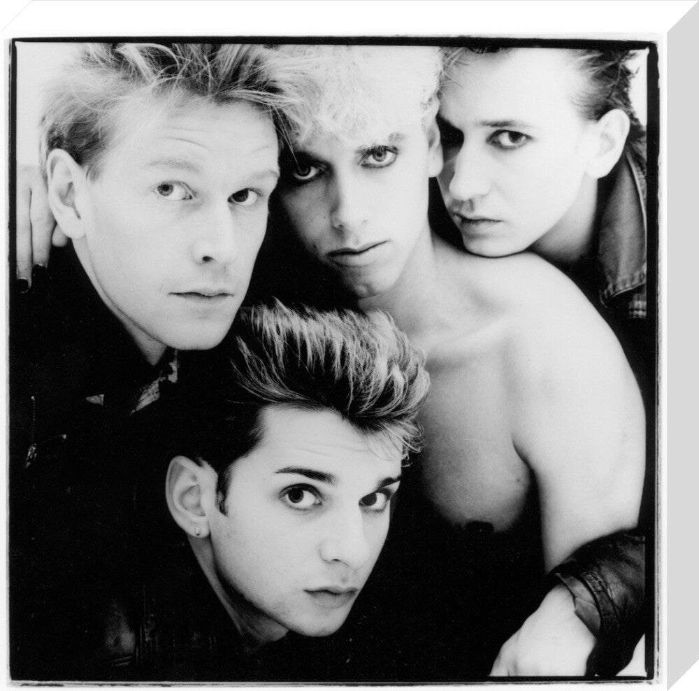 Depeche mode portrait print (stretched canvas, medium, no frame)