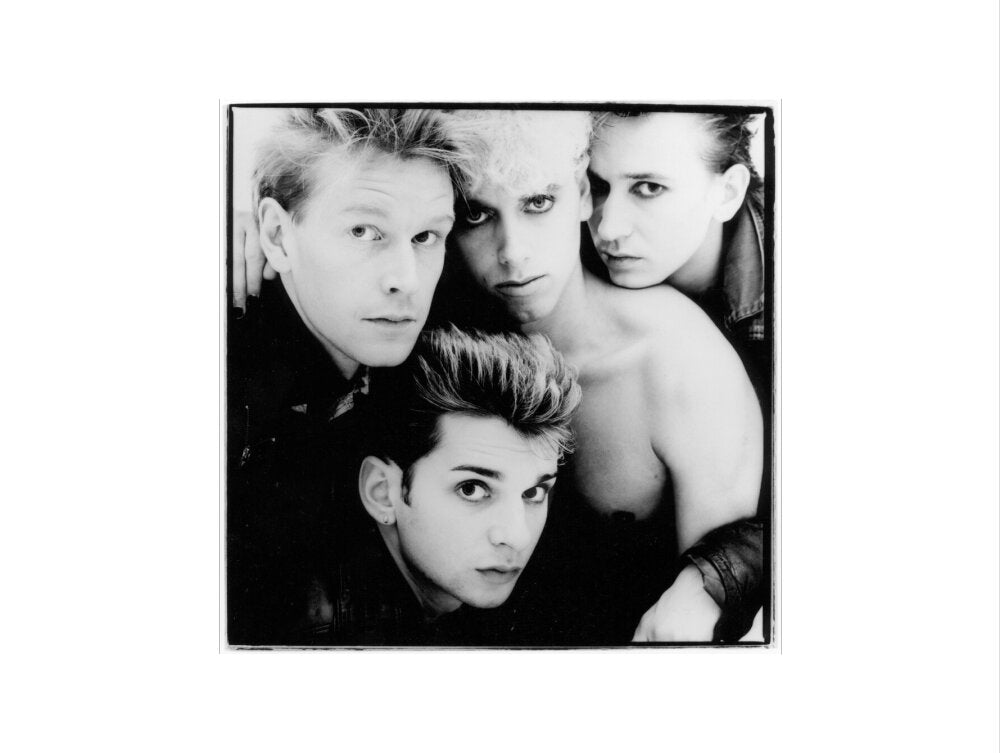Depeche mode portrait print (art print, large, no frame)
