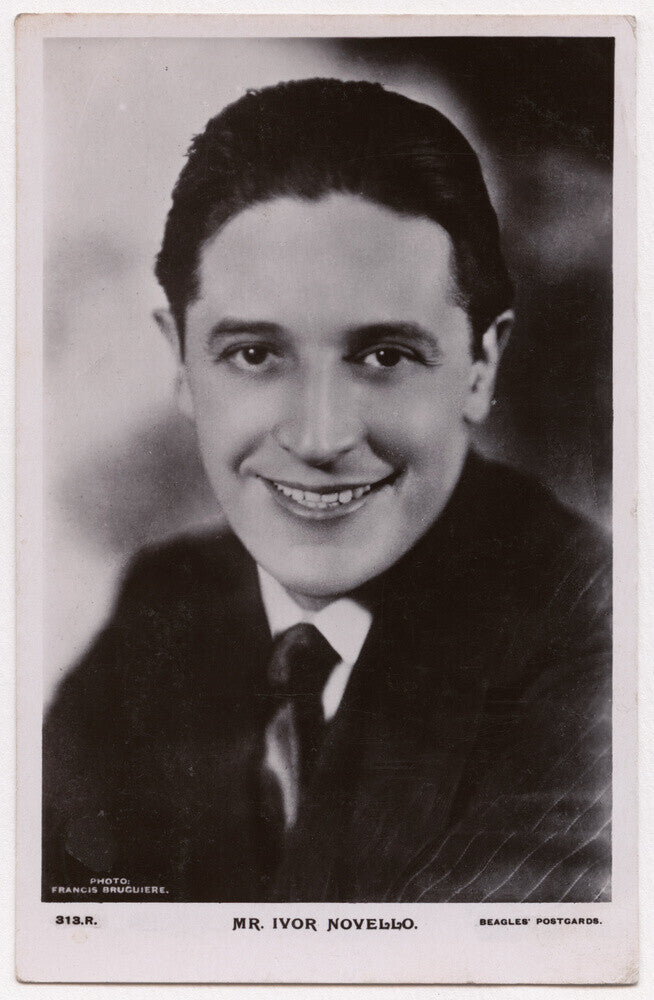 Ivor novello portrait print