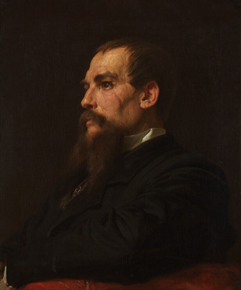 Sir richard francis burton portrait print