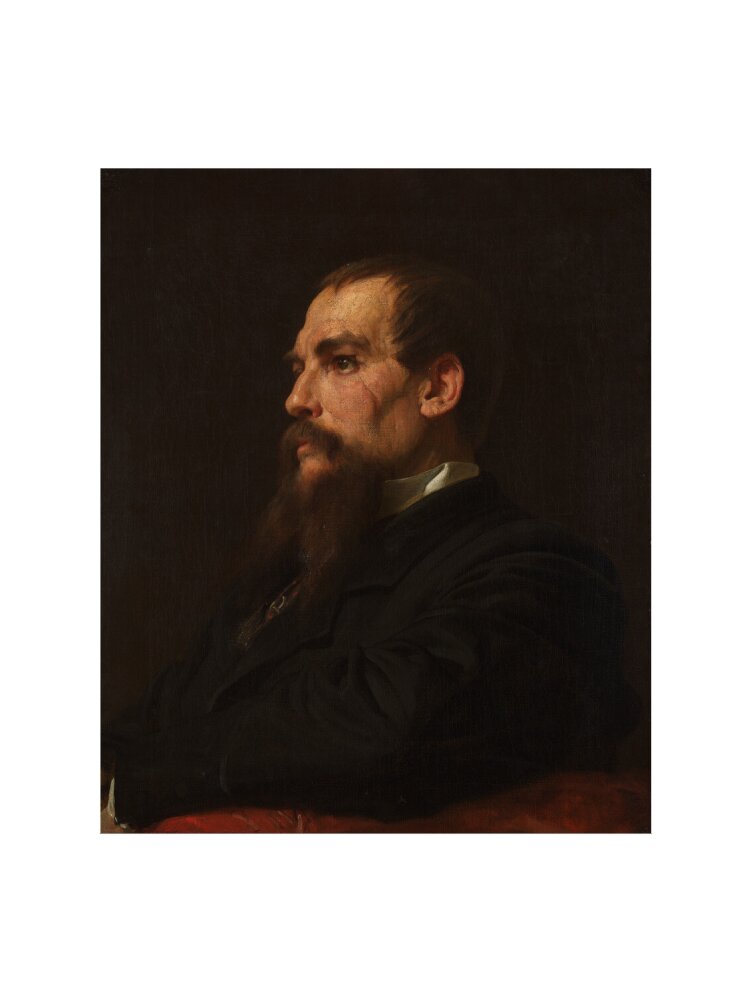 Sir richard francis burton portrait print (art print, extra large, no frame)