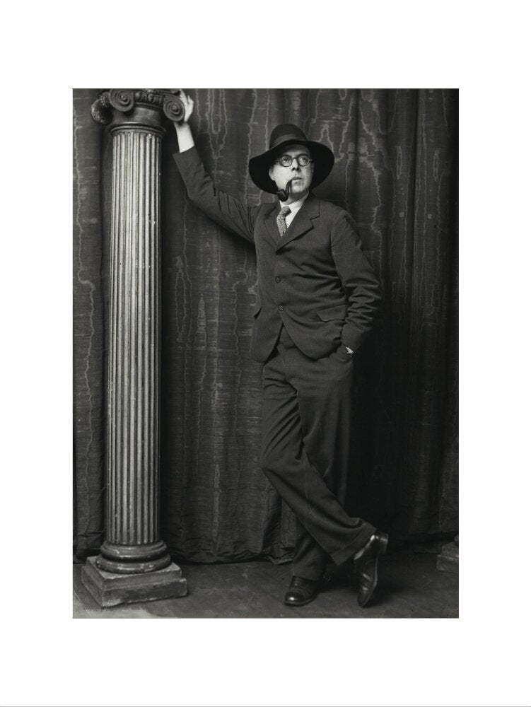 Wyndham lewis portrait print (art print, large, no frame)