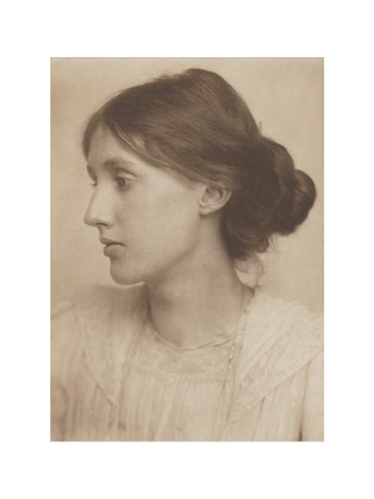 Virginia woolf portrait print (art print, extra large, no frame)