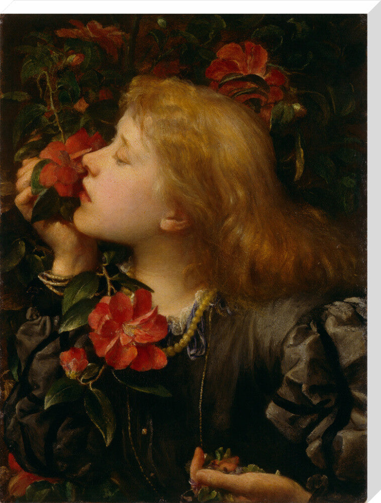 Ellen terry ('choosing') portrait print (stretched canvas, extra large, no frame)