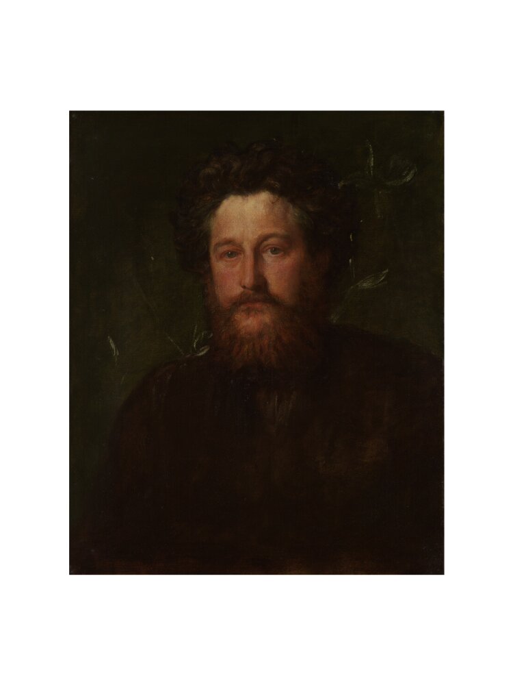 William morris portrait print (art print, small, no frame)