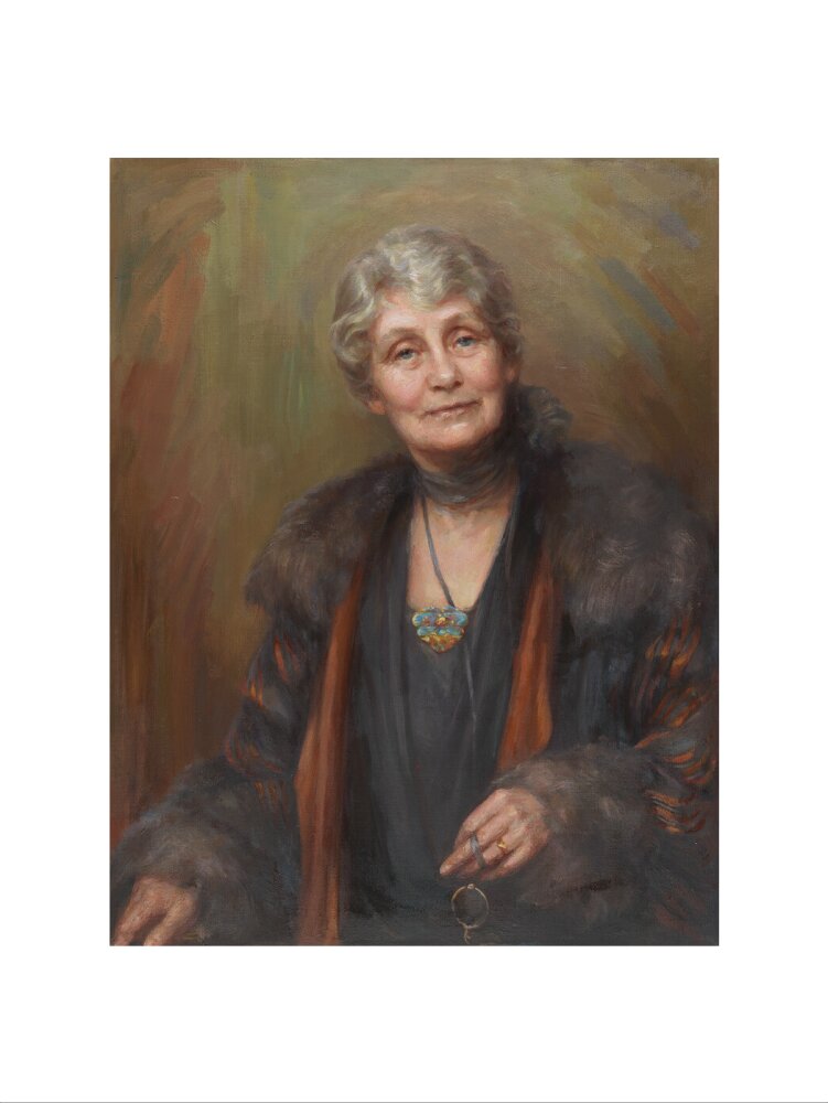 Emmeline pankhurst portrait print (art print, medium, no frame)