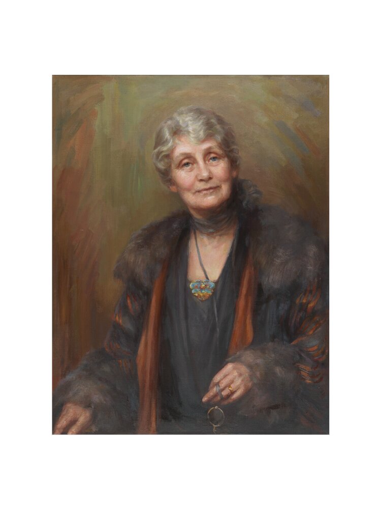 Emmeline pankhurst portrait print (art print, large, no frame)