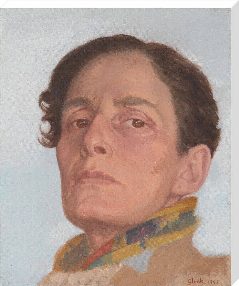 Gluck portrait print (stretched canvas, extra large, no frame)