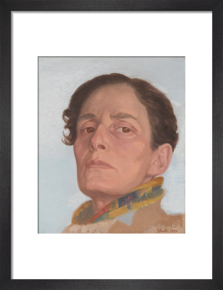 Gluck portrait print (art print, small, black frame)