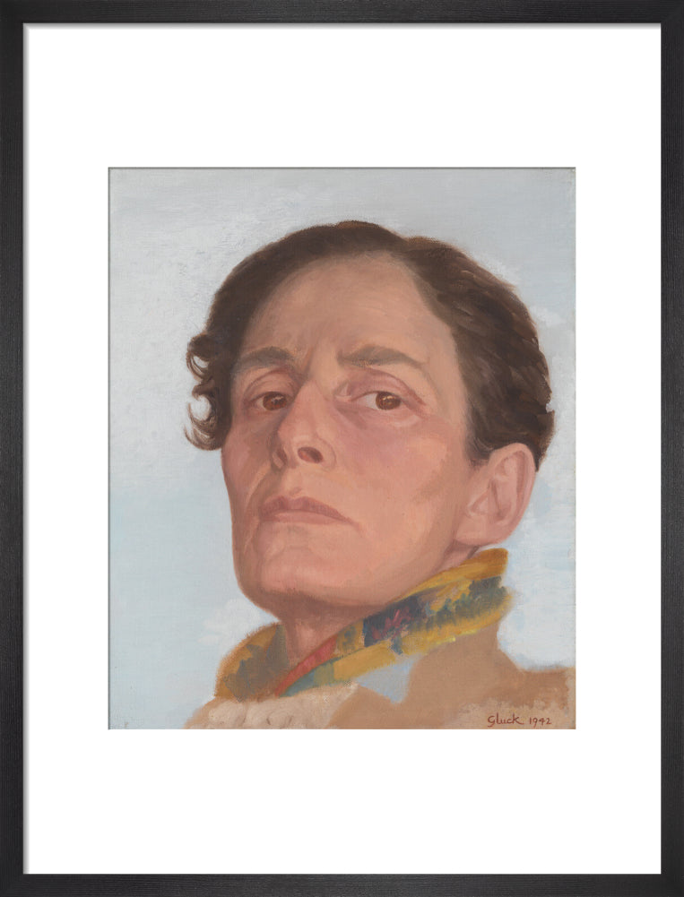 Gluck portrait print (art print, medium, black frame)