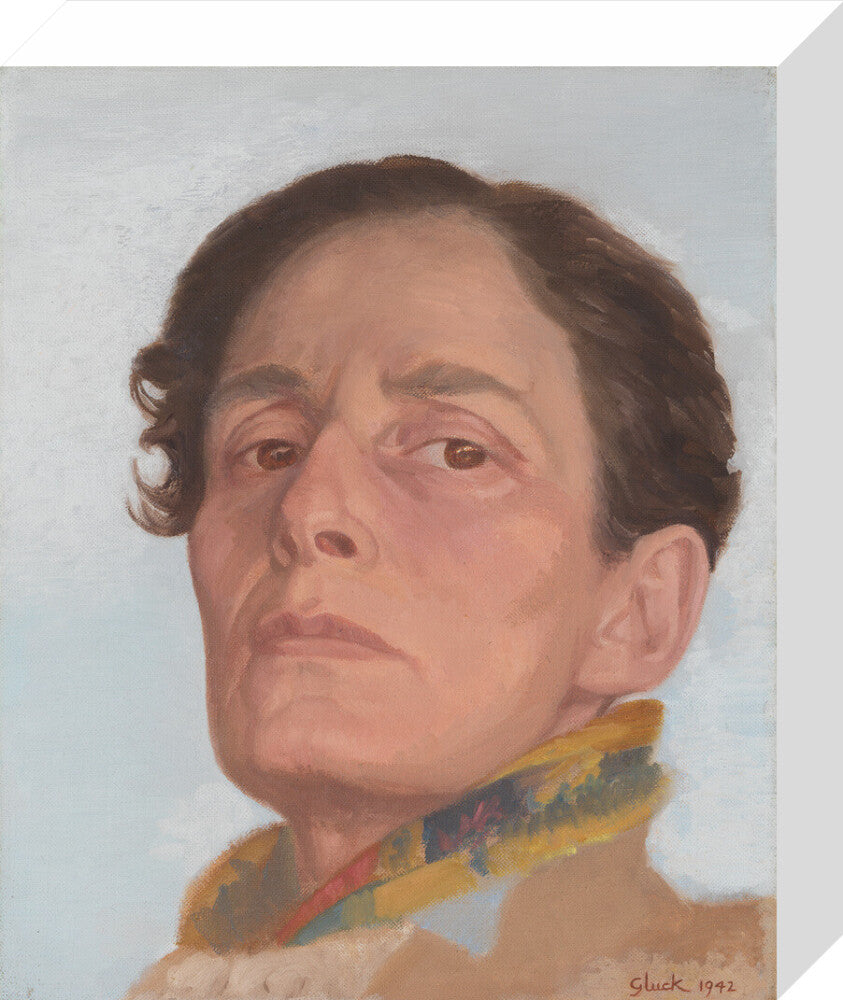 Gluck portrait print (stretched canvas, small, no frame)