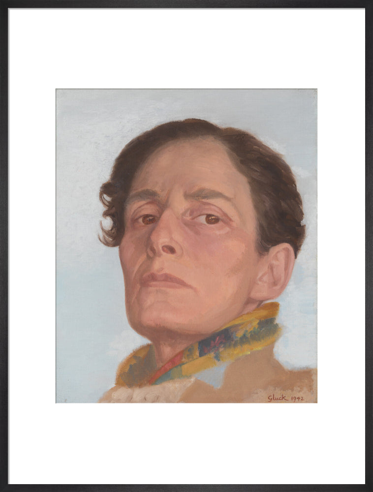 Gluck portrait print (art print, extra large, black frame)