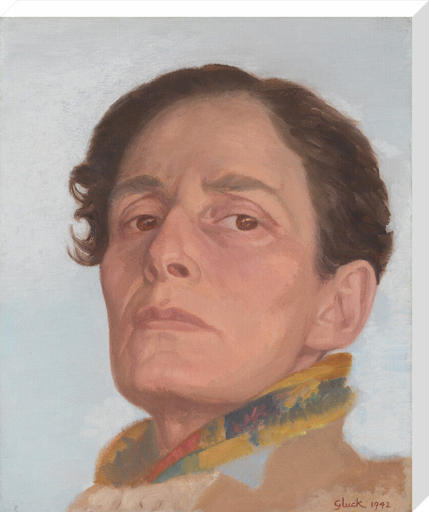 Gluck portrait print (stretched canvas, large, no frame)