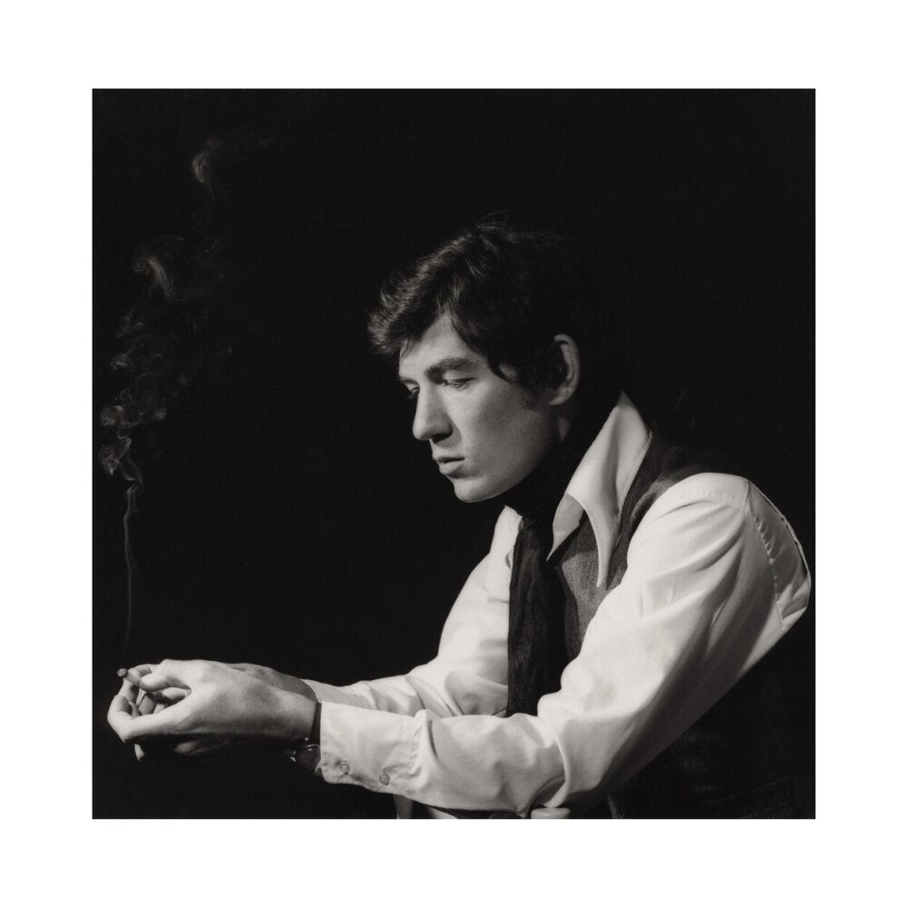 Ian mckellen portrait print (art print, extra large, no frame)