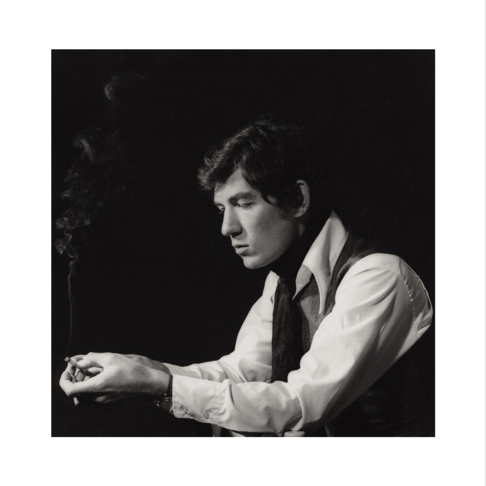 Ian mckellen portrait print (art print, medium, no frame)