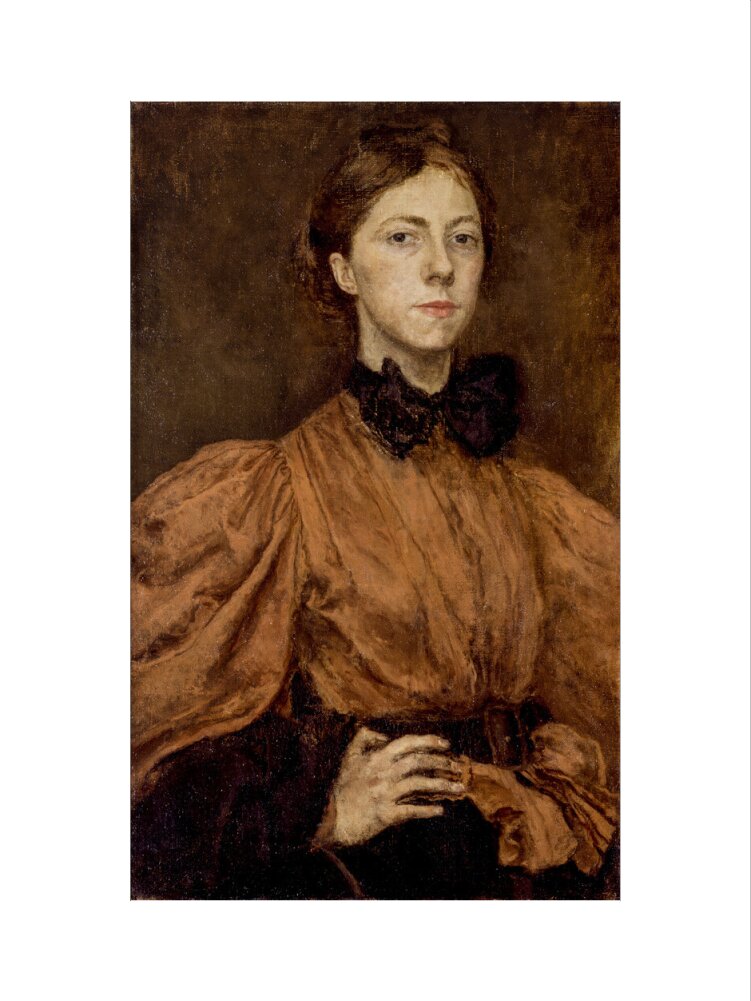 Gwen john portrait print (art print, medium, no frame)