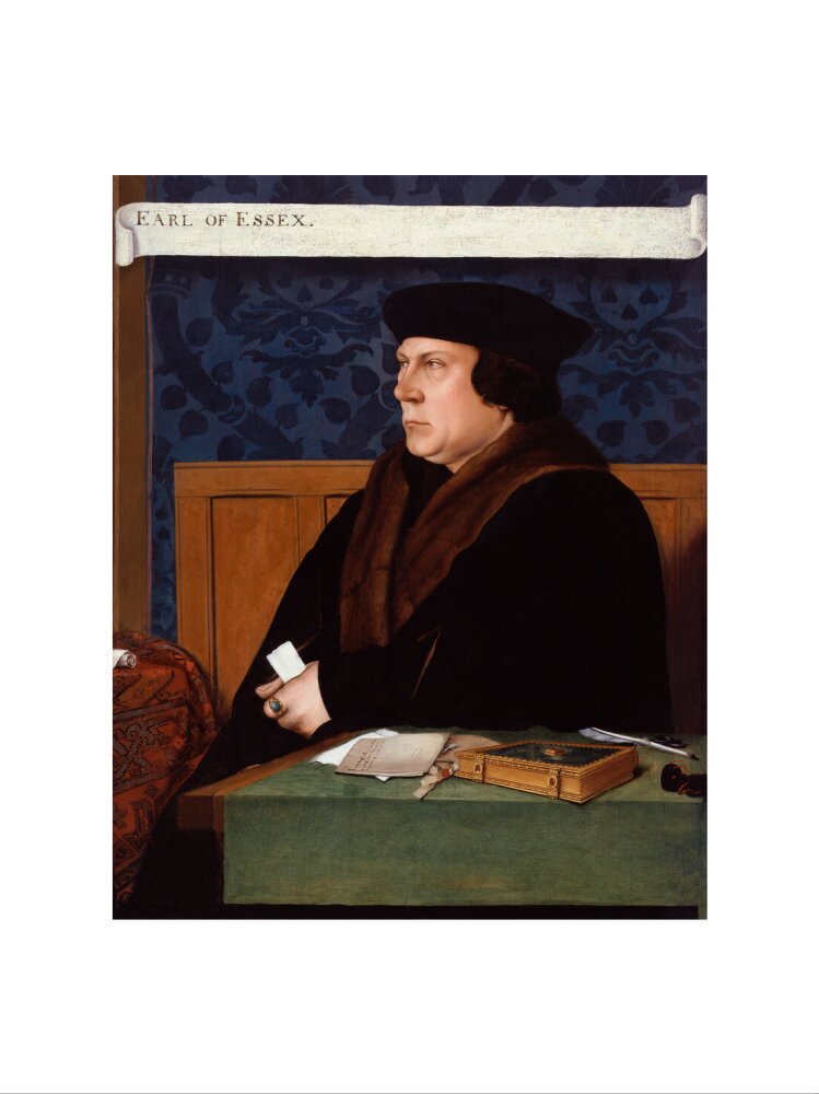 Thomas cromwell, earl of essex portrait print (art print, extra large, no frame)