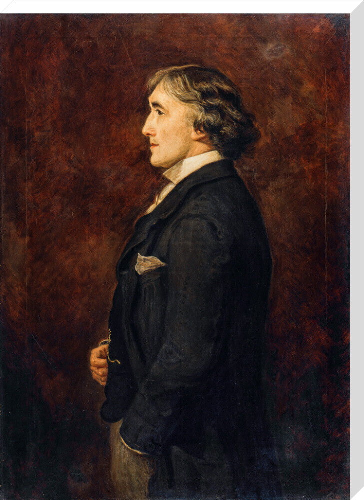 Sir henry irving portrait print (stretched canvas, extra large, no frame)