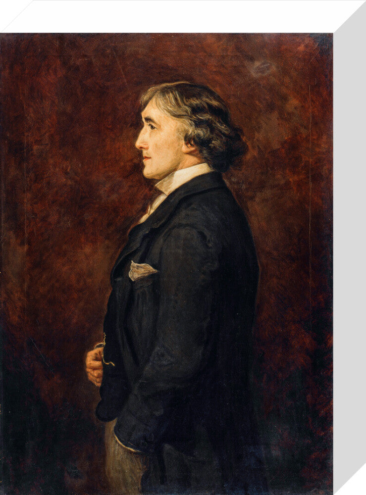 Sir henry irving portrait print (stretched canvas, small, no frame)