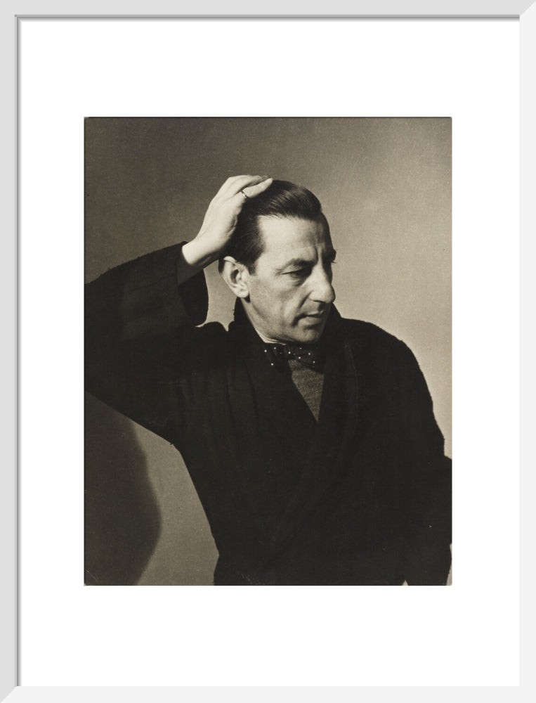 Paul nash portrait print (art print, medium, white frame)