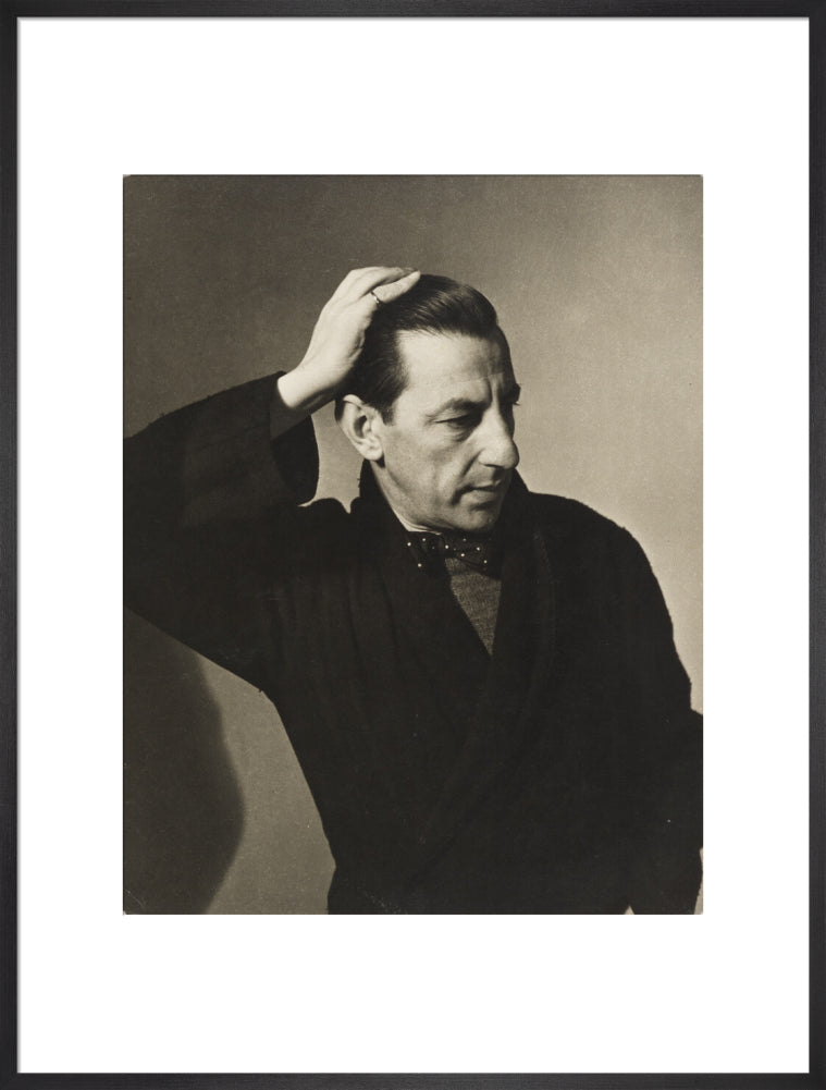 Paul nash portrait print (art print, extra large, black frame)