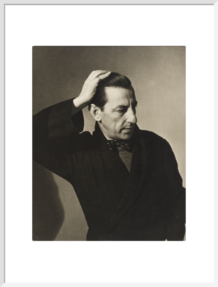 Paul nash portrait print (art print, extra large, white frame)