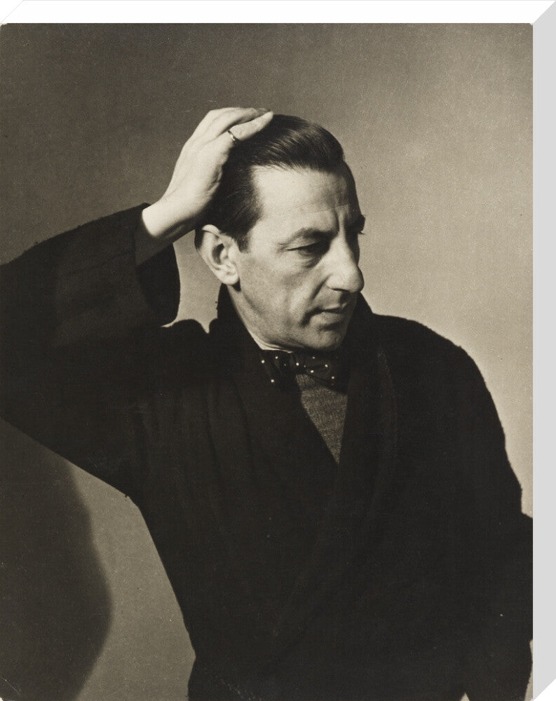 Paul nash portrait print (stretched canvas, large, no frame)