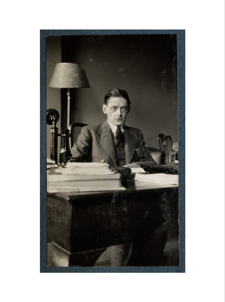 T.s. eliot portrait print (art print, extra large, no frame)