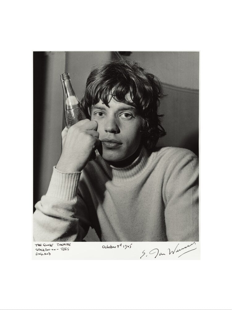 Mick jagger portrait print (art print, extra large, no frame)