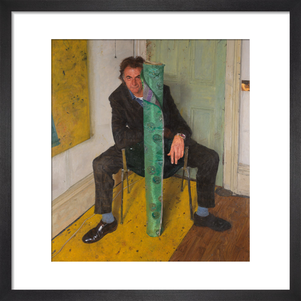 Paul smith portrait print (art print, small, black frame)
