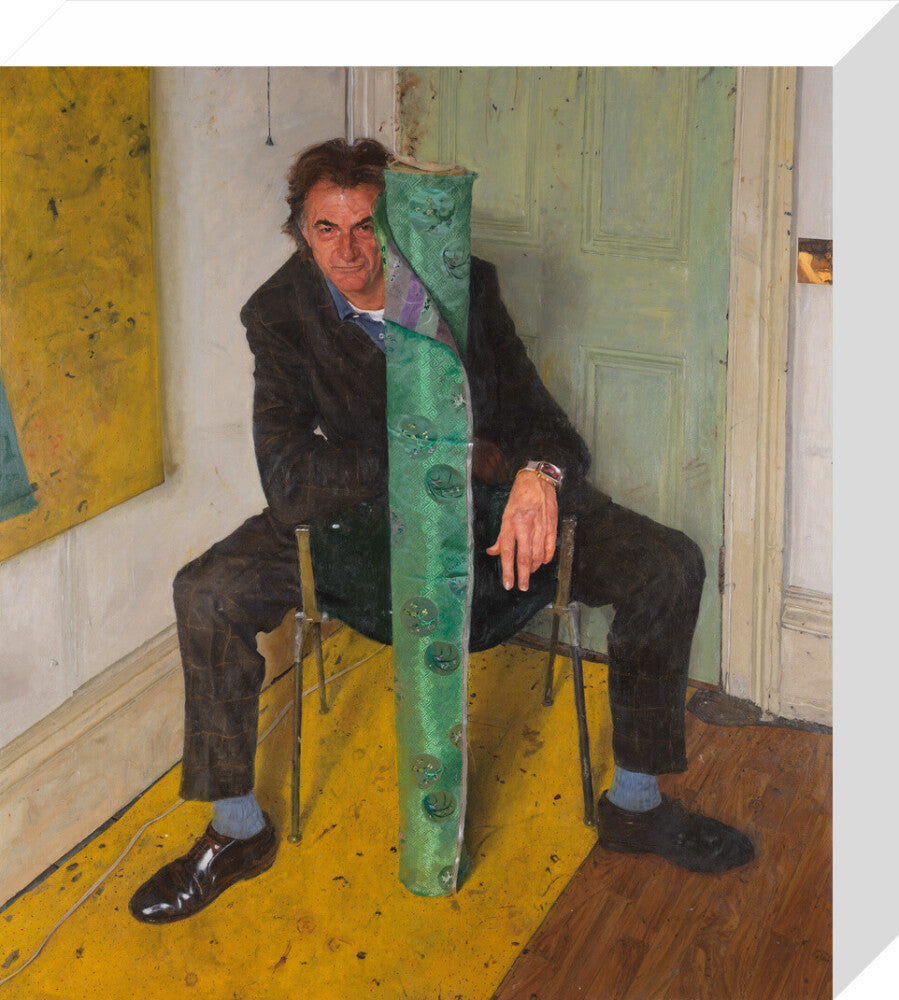 Paul smith portrait print (stretched canvas, small, no frame)