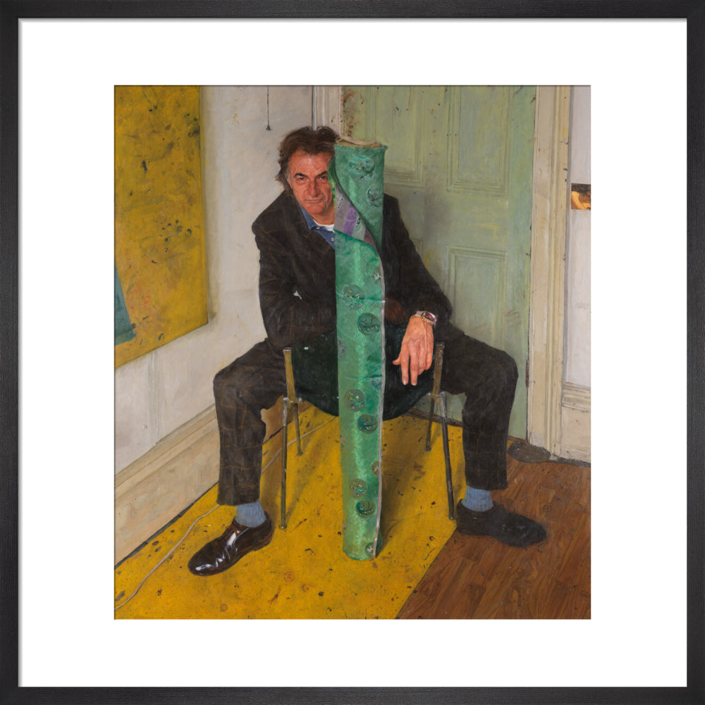 Paul smith portrait print (art print, medium, black frame)