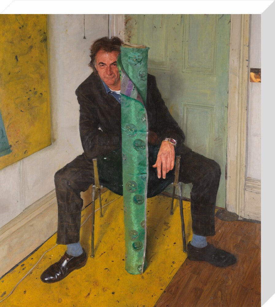 Paul smith portrait print (stretched canvas, medium, no frame)