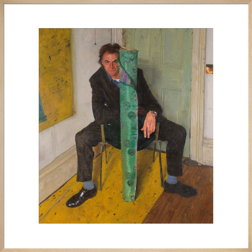 Paul smith portrait print (art print, extra large, natural frame)