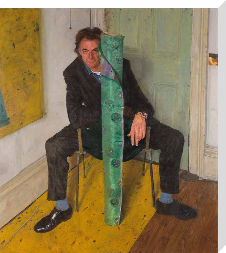Paul smith portrait print (stretched canvas, large, no frame)