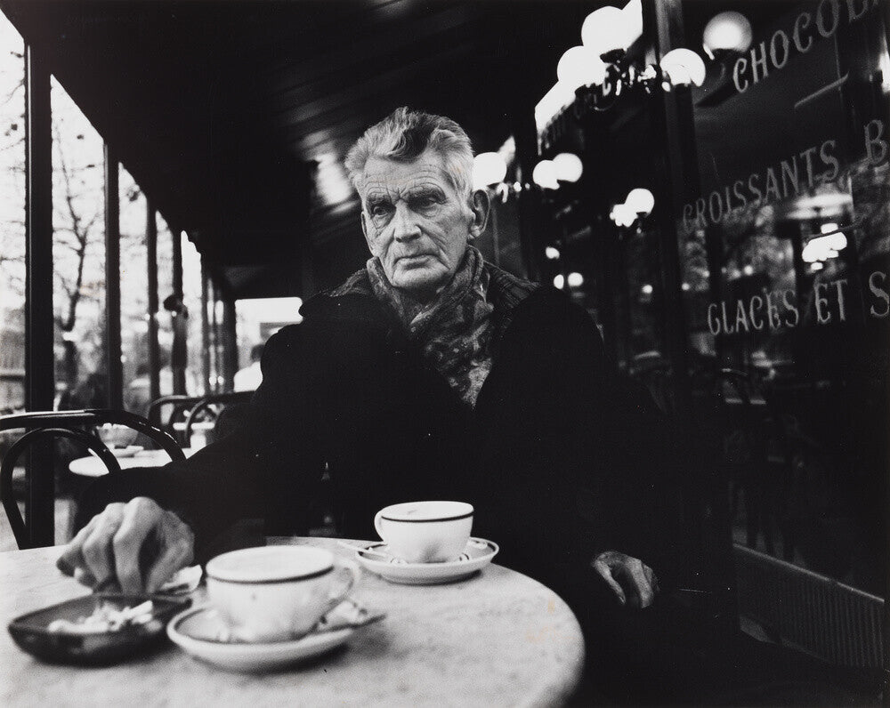 Samuel beckett portrait print