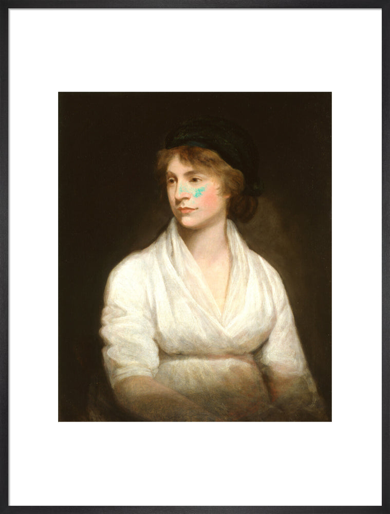 Mary wollstonecraft portrait print (art print, extra large, black frame)