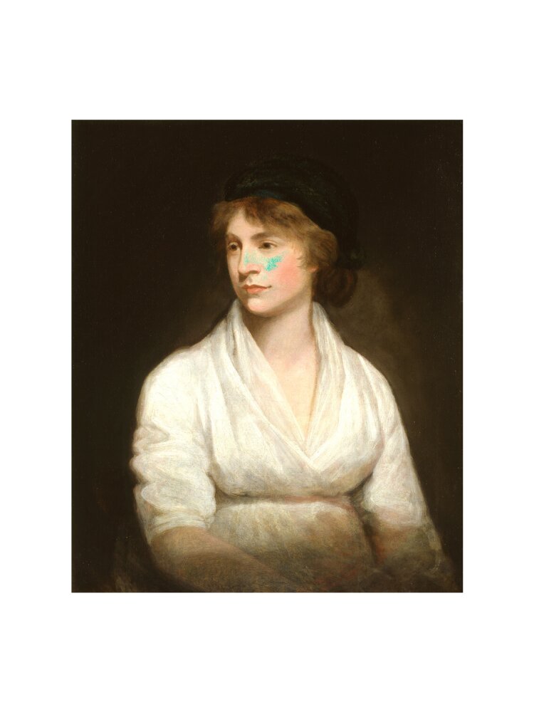 Mary wollstonecraft portrait print (art print, medium, no frame)