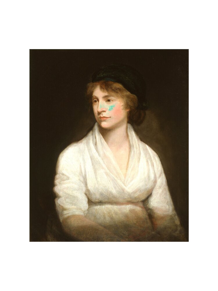 Mary wollstonecraft portrait print (art print, large, no frame)