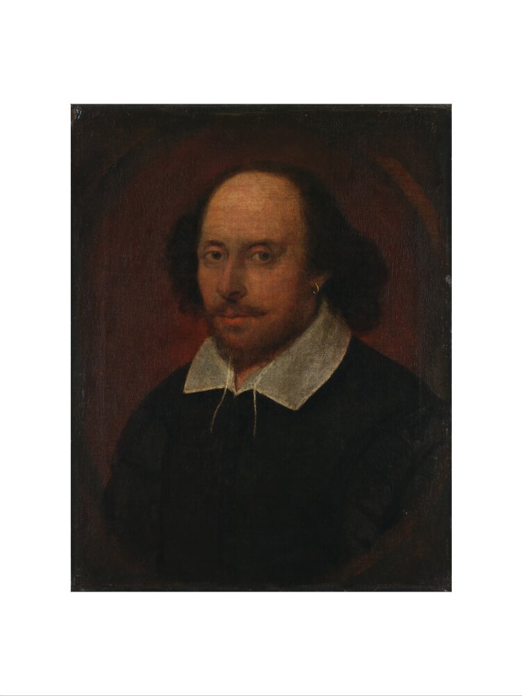 William shakespeare portrait print (art print, large, no frame)