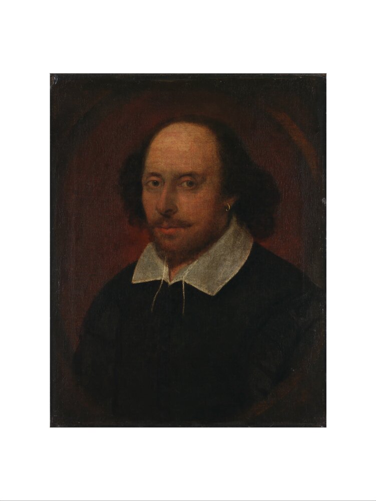 William shakespeare portrait print (art print, extra large, no frame)