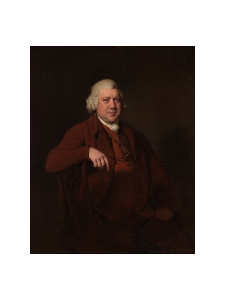 Sir richard arkwright portrait print (art print, large, no frame)