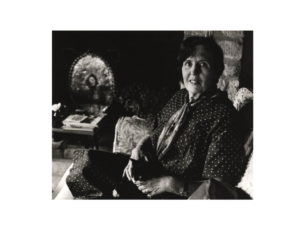 Barbara pym portrait print (art print, medium, no frame frame)