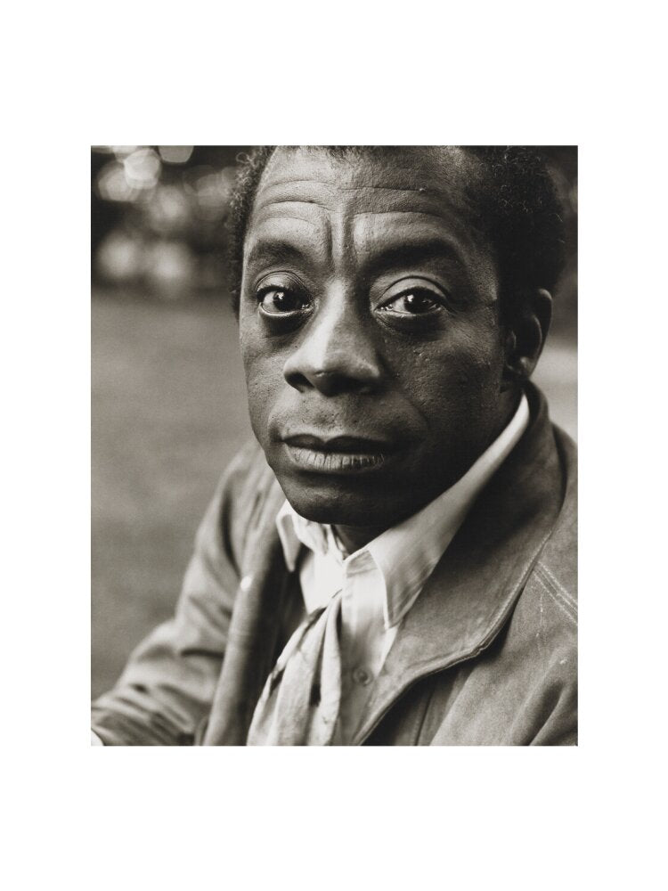 James baldwin portrait print (art print, medium, no frame)