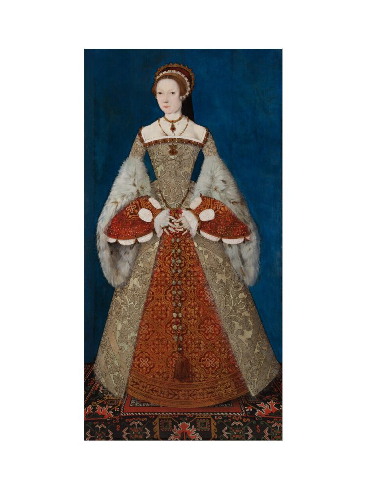 Katherine parr portrait print (art print, small, no frame)