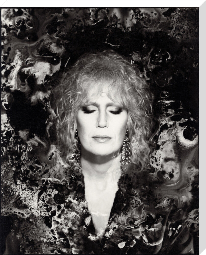 Dusty springfield portrait print (stretched canvas, extra large, no frame)