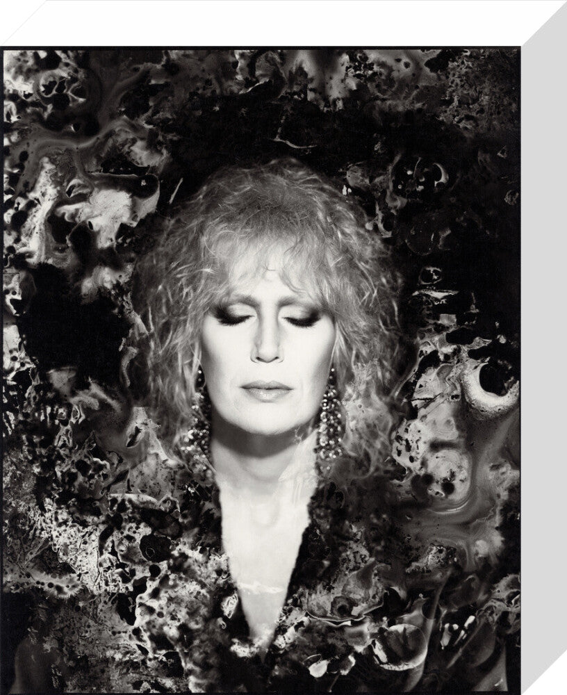 Dusty springfield portrait print (stretched canvas, small, no frame)